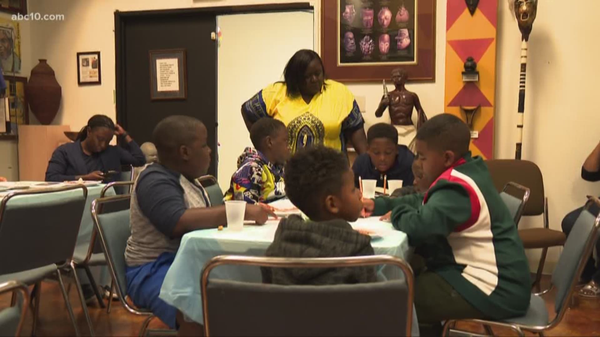 They call themselves the "Boys in the Hood Book Club." The group's organizers say it's all about getting young boys interested in reading and writing, as well as out of trouble. They all got together today and ABC10 was there.
