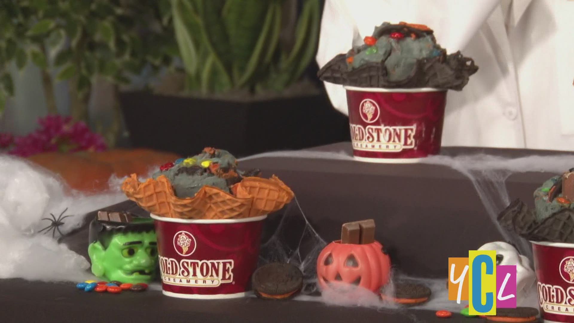 Cold Stone Creamery introduces their new boo-licious treat just in time for Halloween! This segment was paid for by Cold Stone Creamery.