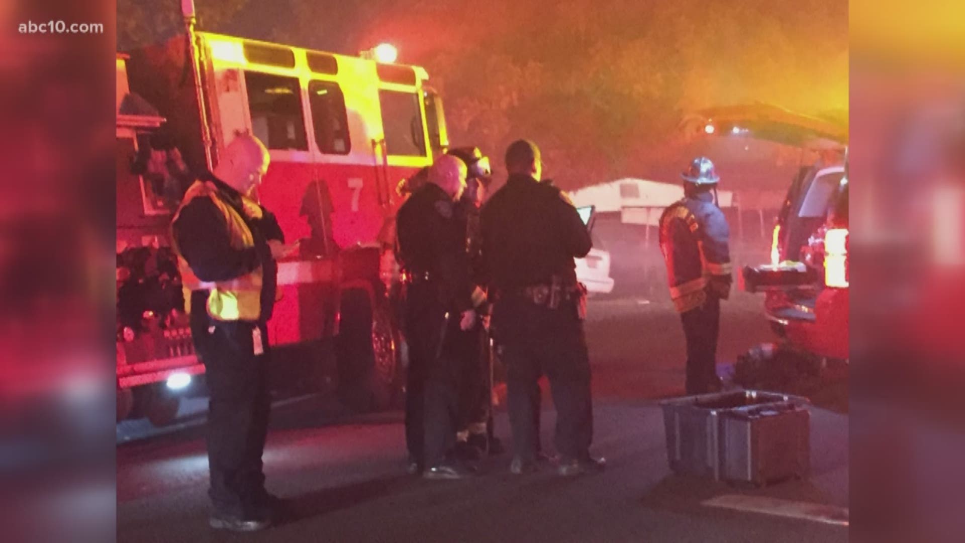 2 firefighters injured as Stockton Fire Department battled fivealarm