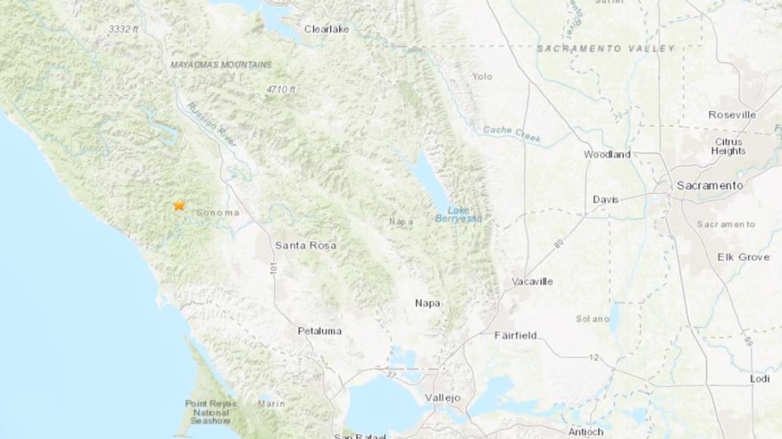 Magnitude 3.2 earthquake shakes Greenville, California