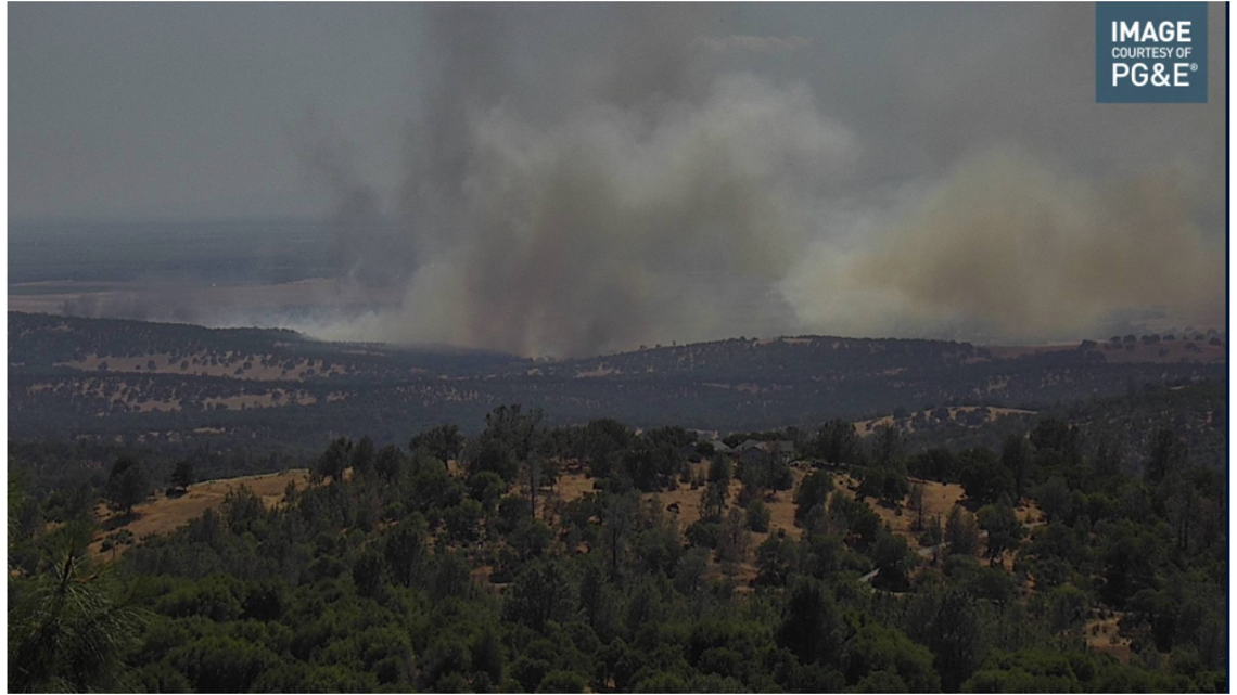 Intanko Fire near Beale Air Force Base in Yuba County Images