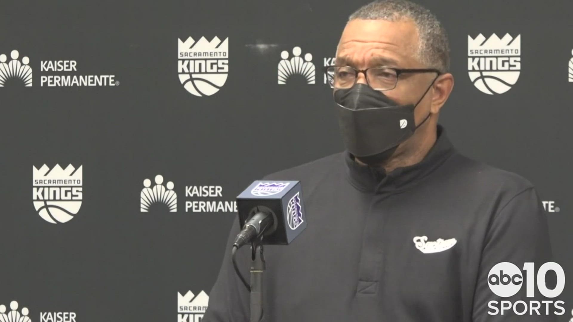 Kings' interim coach Alvin Gentry on following Sunday's loss in Portland with a much better competitive spirit in Monday's 109-108 loss against the Cavaliers.