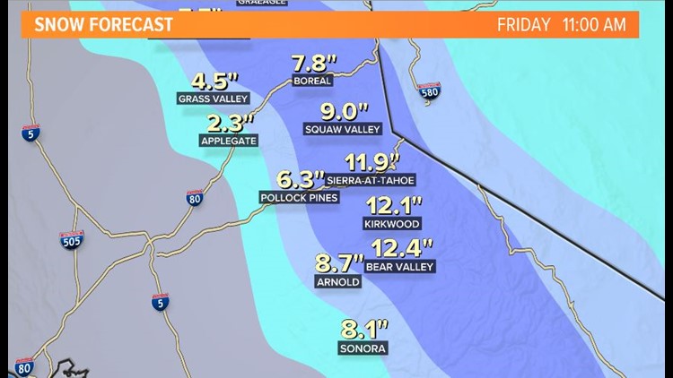 Big storm expected to slam into Northern California | abc10.com