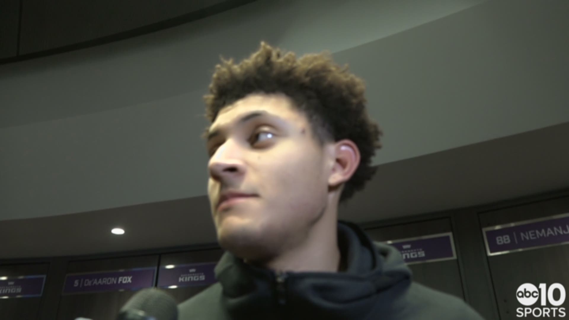 Kings forward Justin Jackson discusses his team's performance following Wednesday's season opening loss to the Utah Jazz, why he's pleased with the effort his team came out with and his comfort level while playing at the power forward position.