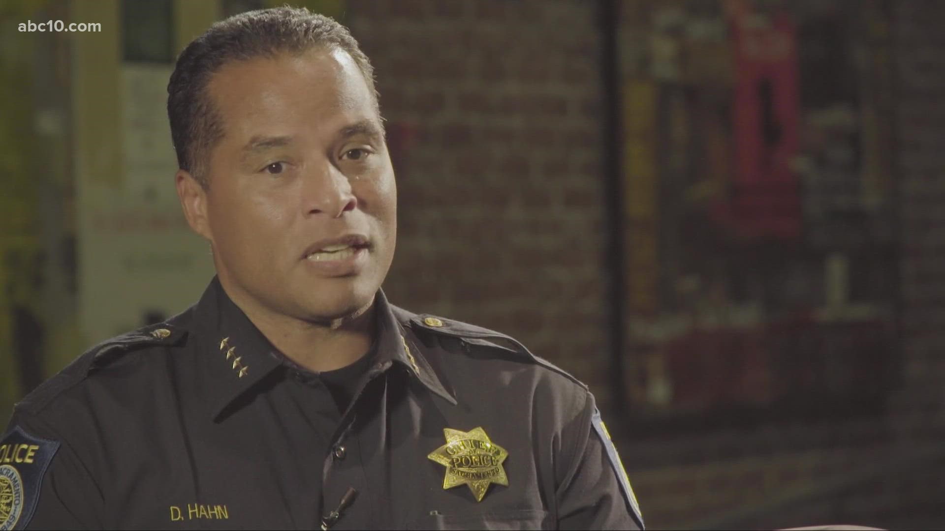 Sacramento Police Chief Daniel Hahn shared with ABC10 how he rose through the ranks over his 26 years in law enforcement.