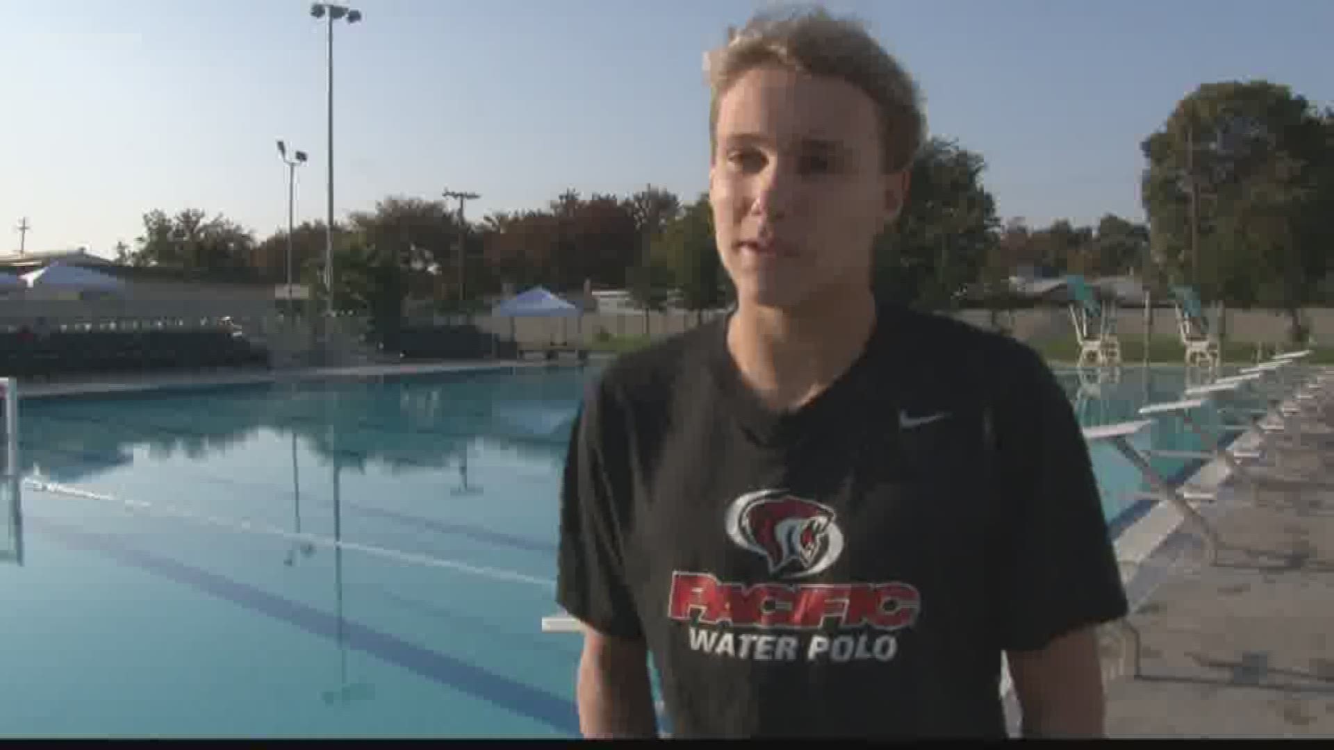 Matthew Hosmer is one of the best water polo players in the state and his talents have taken him all around the world.