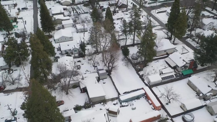 California Winter Storm Warning: Outages linger in foothills, Sierra - March 6, 2023