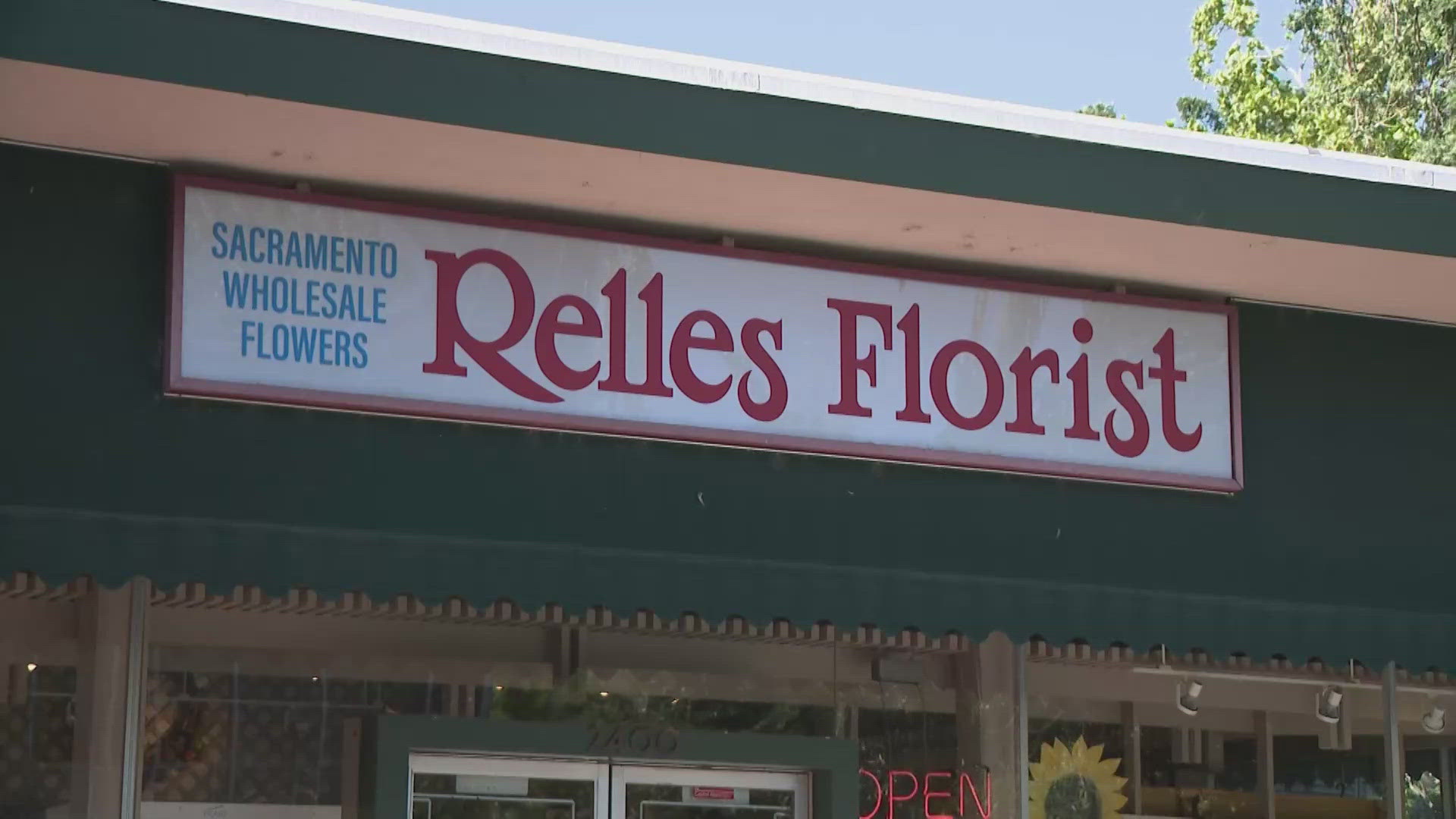 The popular flower shop is on J Street in Sacramento's Midtown neighborhood. Jim Relles owns the shop and says Mother's Day is one of the year's busiest days.