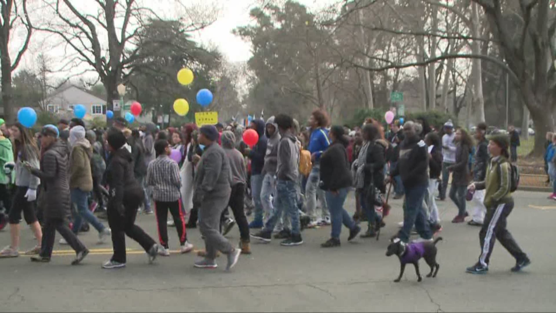 More than 20,000 will join the 39th annual March for the Dream. The official walk begins at Sacramento City College at 9 a.m. and is approximately four miles long.