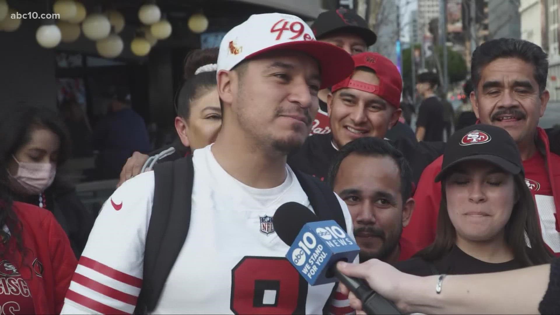 ABC10 caught up with San Francisco 49ners fans ahead of Sunday's big game.