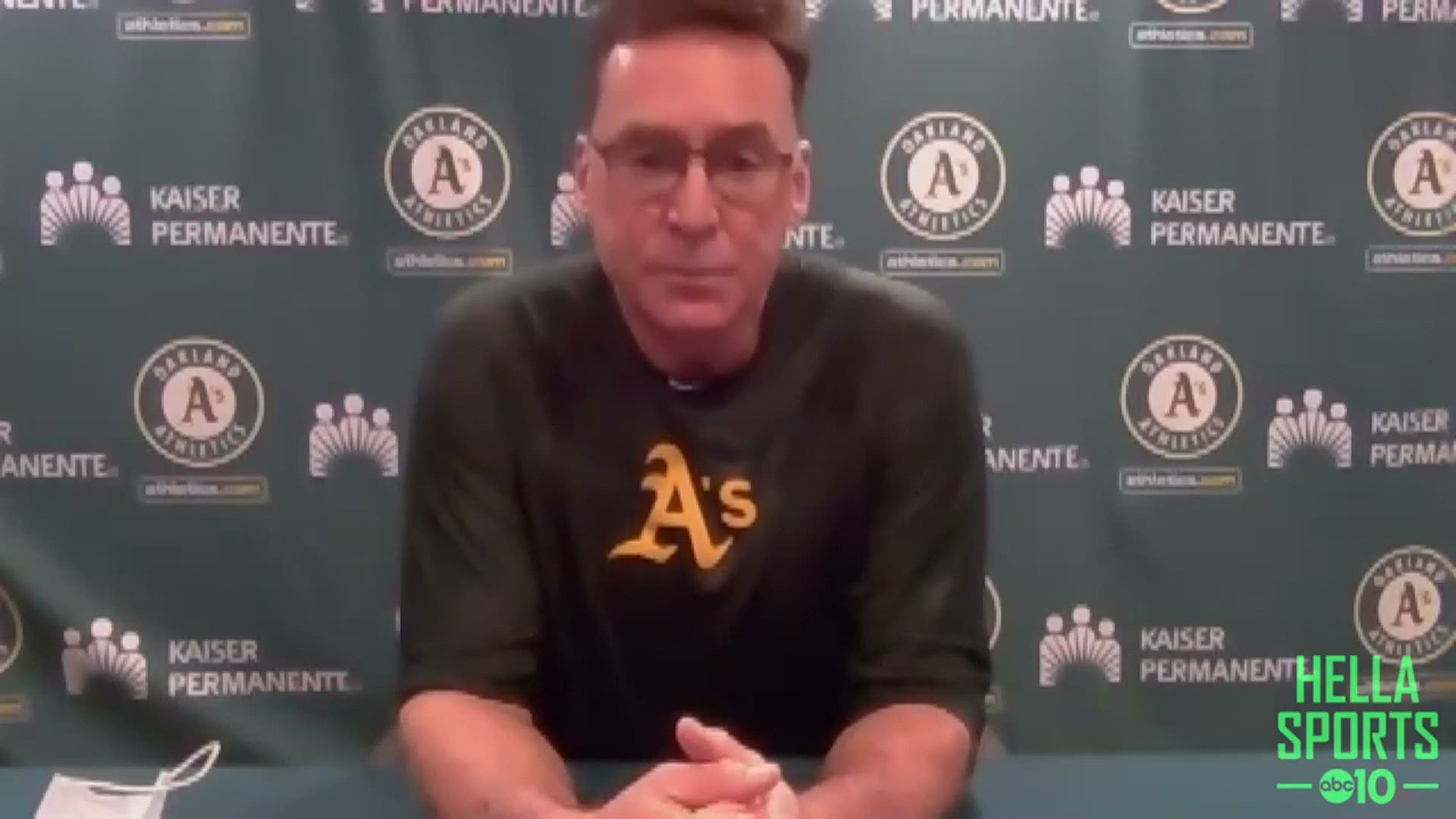A's manager Bob Melvin discusses the upcoming Wild Card series against the Chicago White Sox and the challenges Oakland faced in making the postseason in 2020.