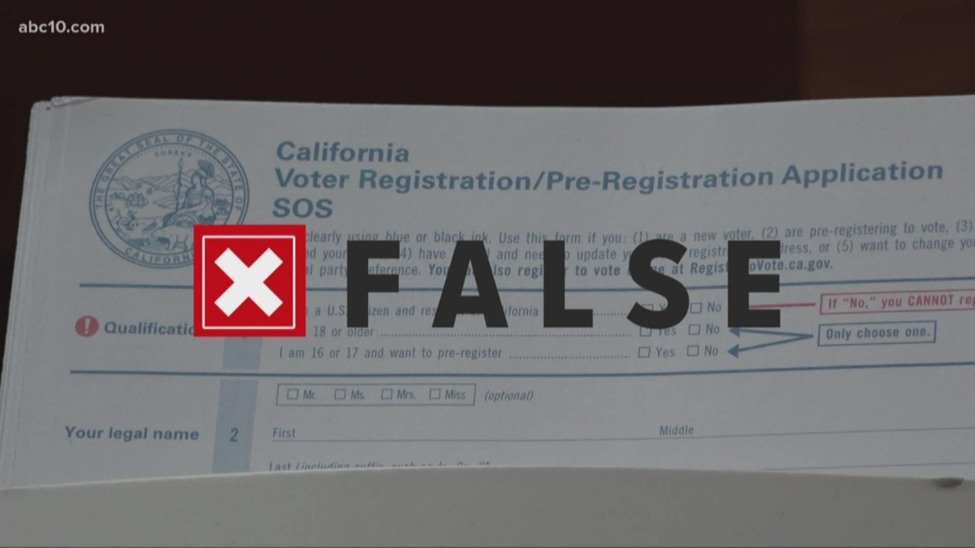 A social media post is warning those in the state of California to be careful when they head to the polls because they may vote for a repeal of Proposition 13.