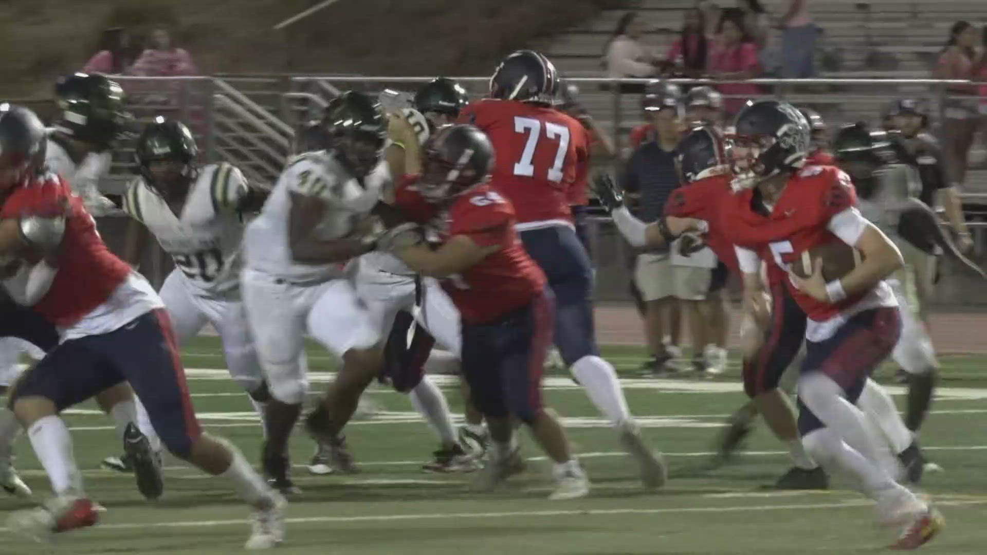 Watch this week’s highlights of high school football action brought to you by Kevin John.