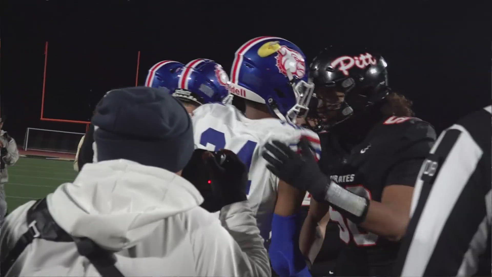 The Folsom Bulldogs hosted the Pittsburg Pirates for a trip to the CIF State Championship. 