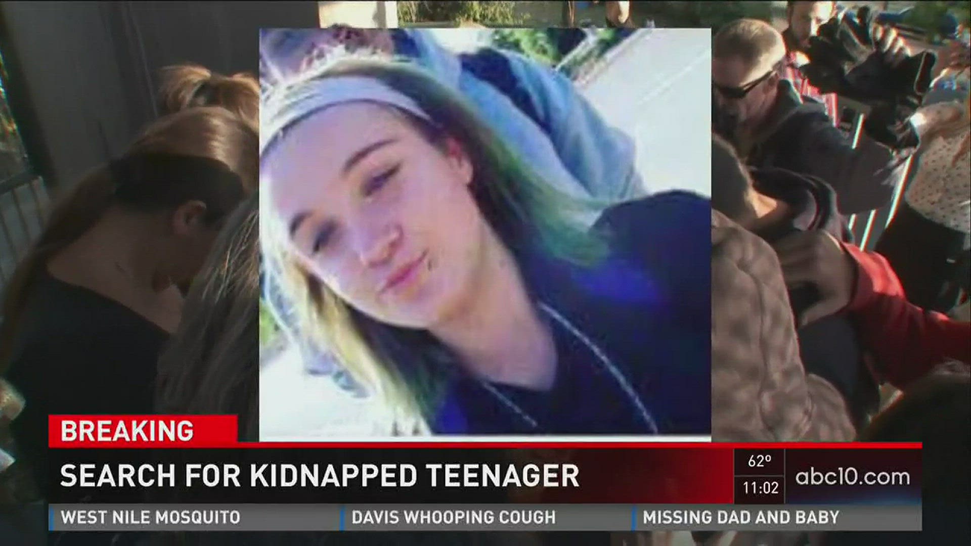 Search for kidnapped 15-year-old Vallejo teenager continues