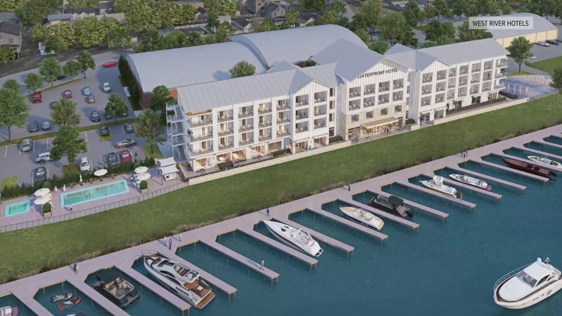 Waterfront hotel planned for small Sacramento County community