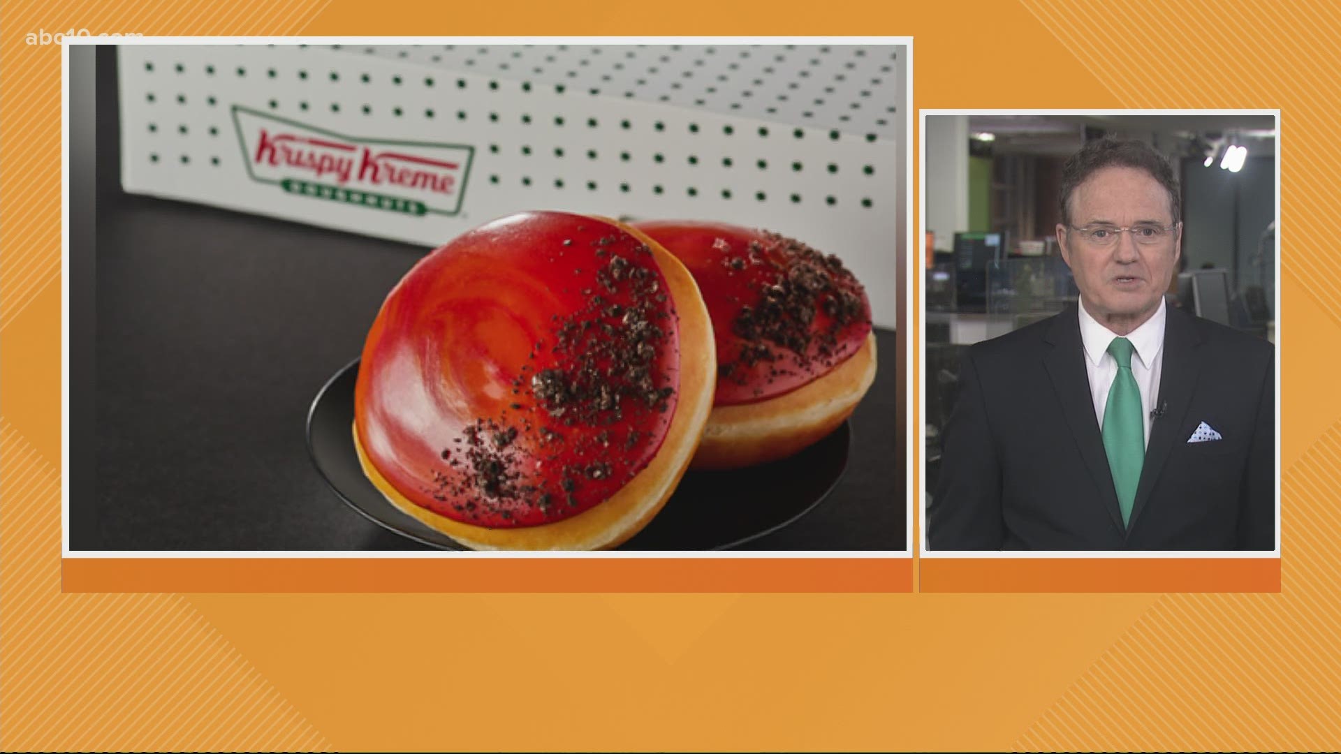 launching Mars Business Kreme | doughnut Krispy Headlines