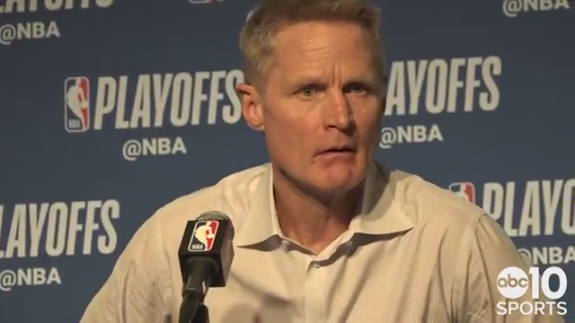 Warriors head coach Steve Kerr says his team "wasn't right from the very beginning" in Wednesday's Game 5 loss at Oracle Arena to the Los Angeles Clippers.