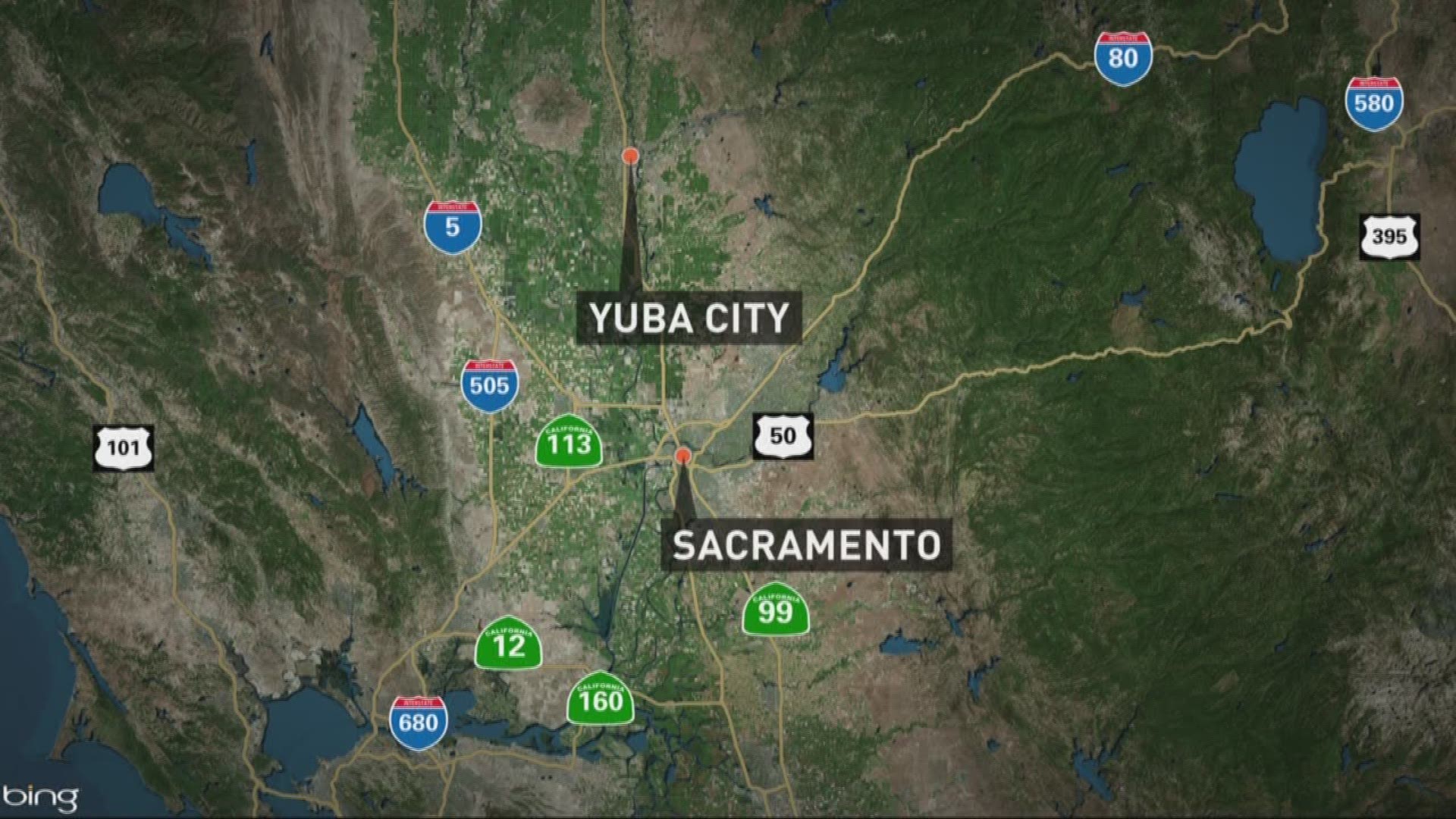 Man allegedly steals car, Caltrans vehicle in Yuba City, causes three