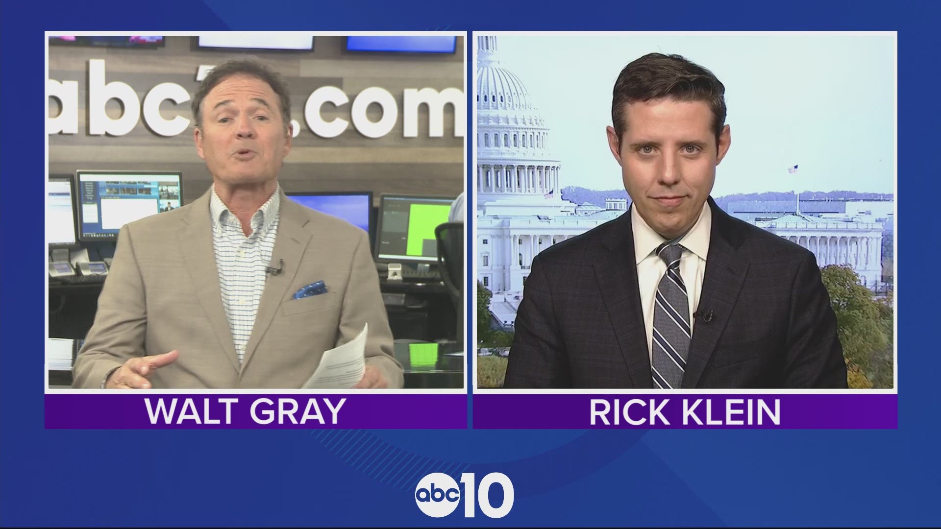 ABC10's Walt Gray spoke with ABC News Political Director Rick Klein about the House Impeachment Hearings and what to expect next.