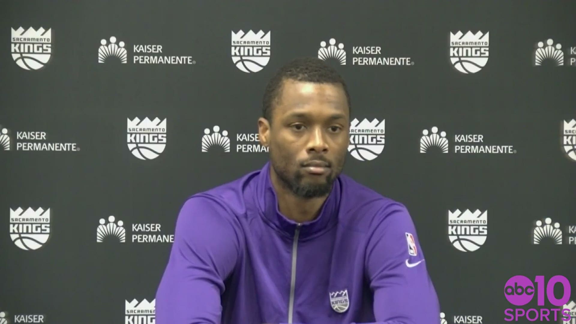 Harrison Barnes tries to explain his Kings' defensive struggles plaguing recent games including Saturday’s 125-99 loss to the Portland Trail Blazers on Saturday.