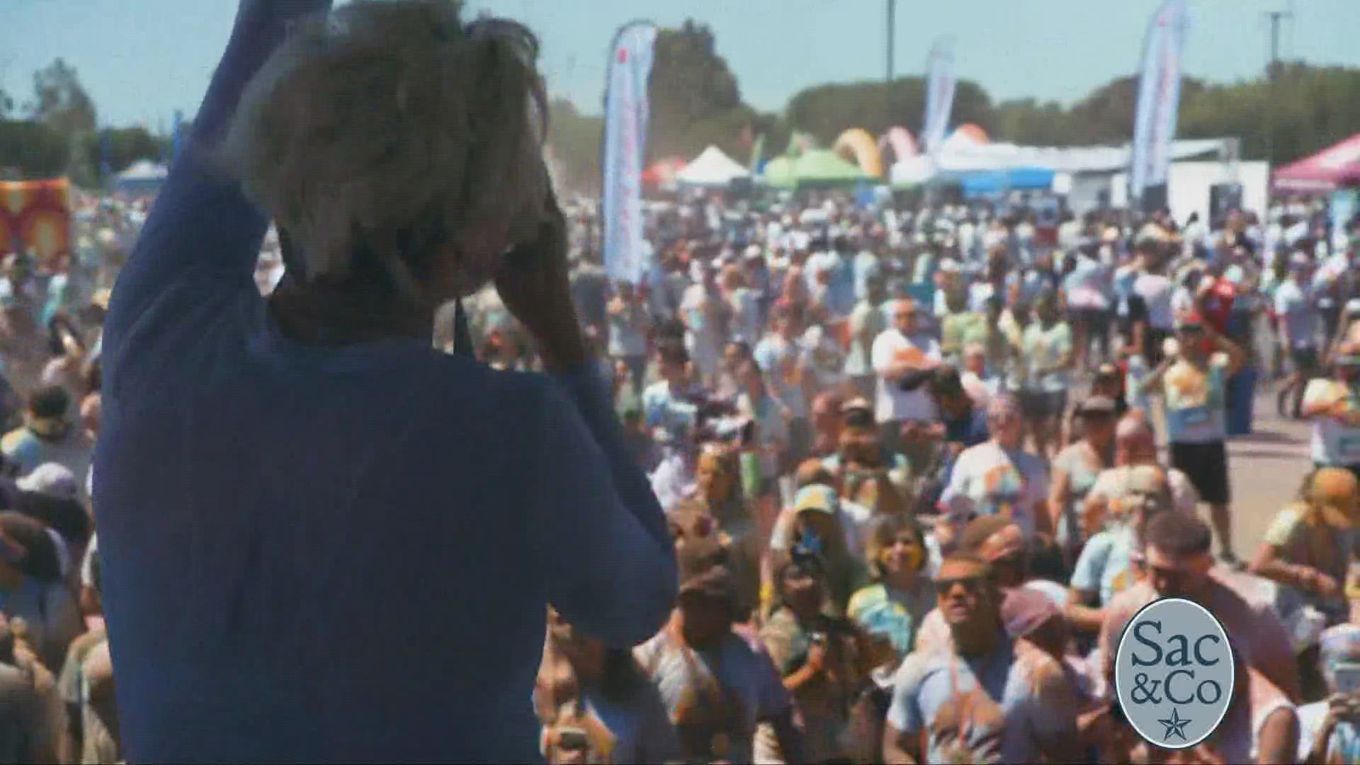 Australian Pop Star Betty Who, LG Electronics, and Amper music joined forces to create a motivational song at the color run in Los Angeles! The following is a paid segment sponsored by LG Electronics and Amper Music.