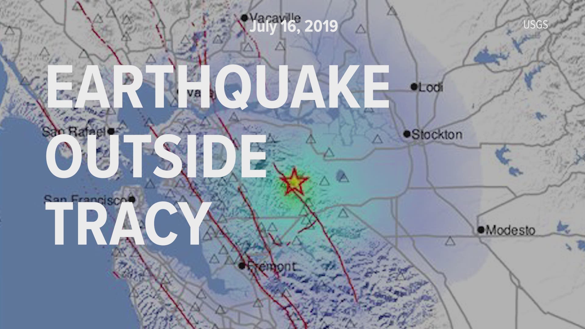 An earthquake with a preliminary 4.3 magnitude rattled parts of the San Francisco Bay Area. There are no immediate reports of damage, but residents in Tracy reported feeling the shaking.