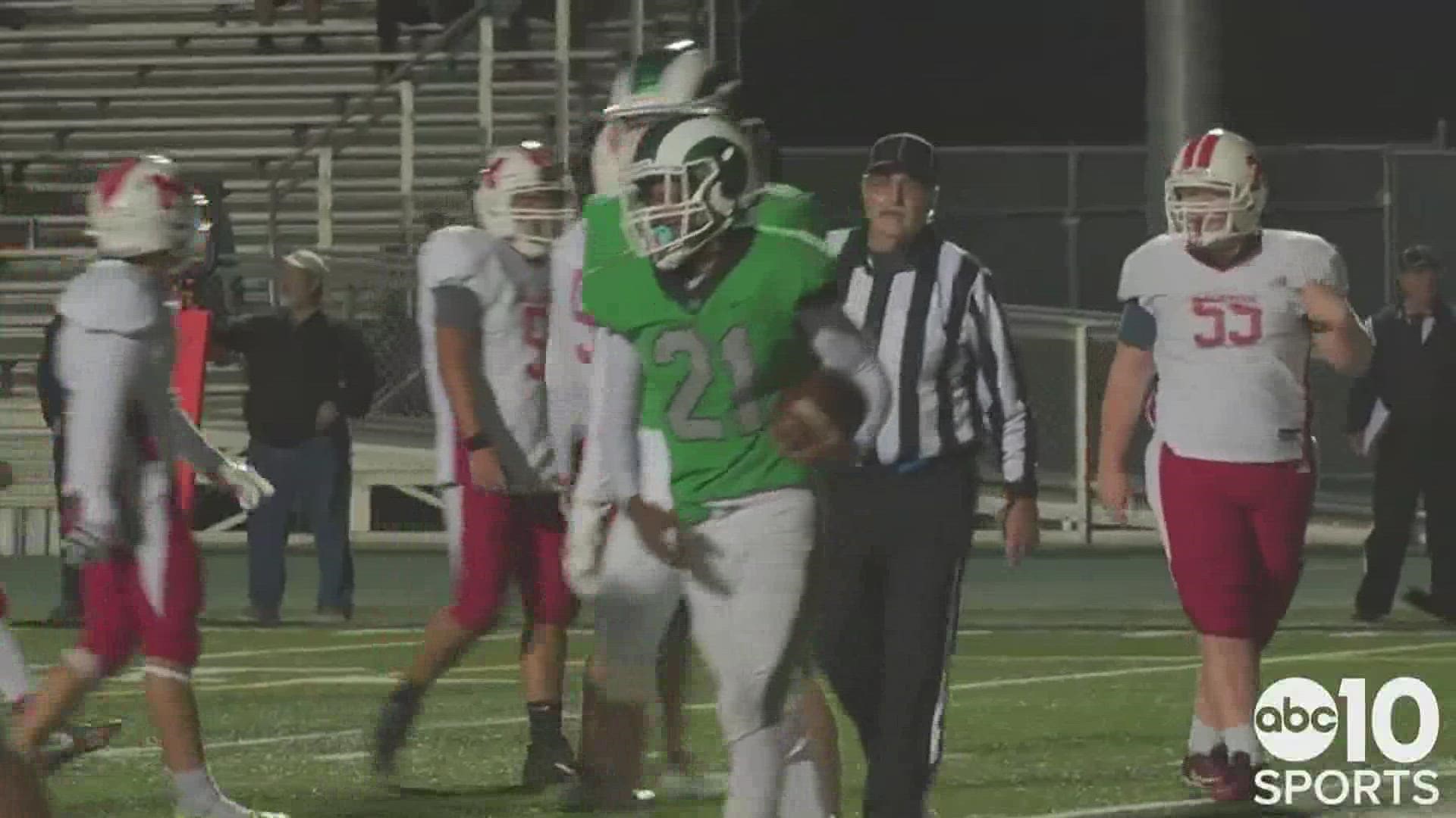 The St. Mary's Rams tame the McClatchy Lions 56-12 to open the Sac-Joaquin  Div. I Section playoffs | abc10.com