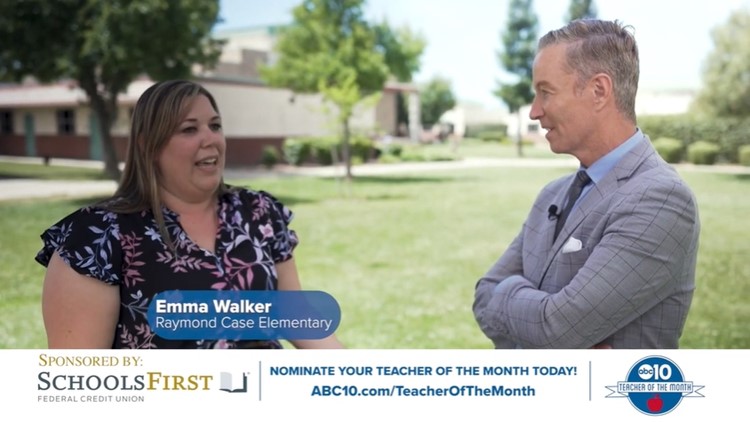 September 2022: ABC10's Teacher of the Month is Teacher Emma Walker