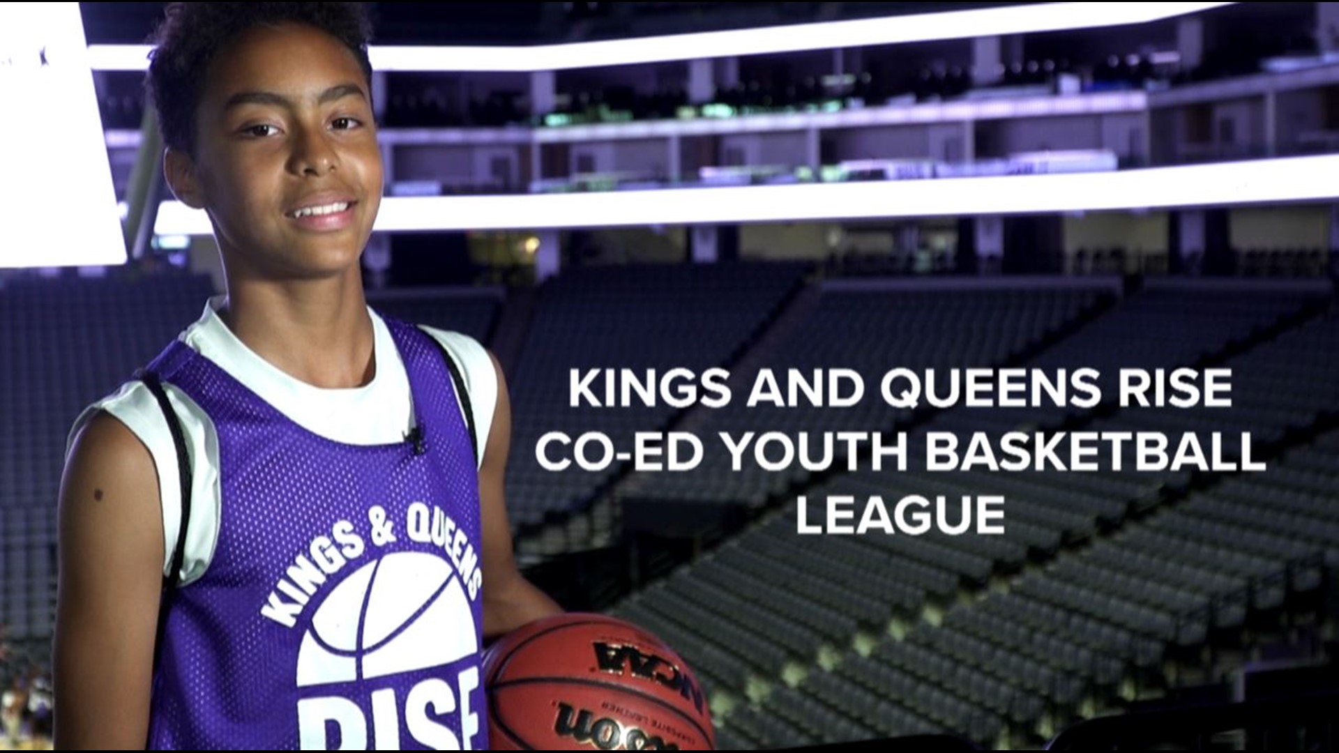 The Sacramento Kings are enjoying their offseason but their court was put to good use at the Golden 1 Center on Tuesday night for the Kings and Queens Rise Co-Ed Youth Basketball Championships.