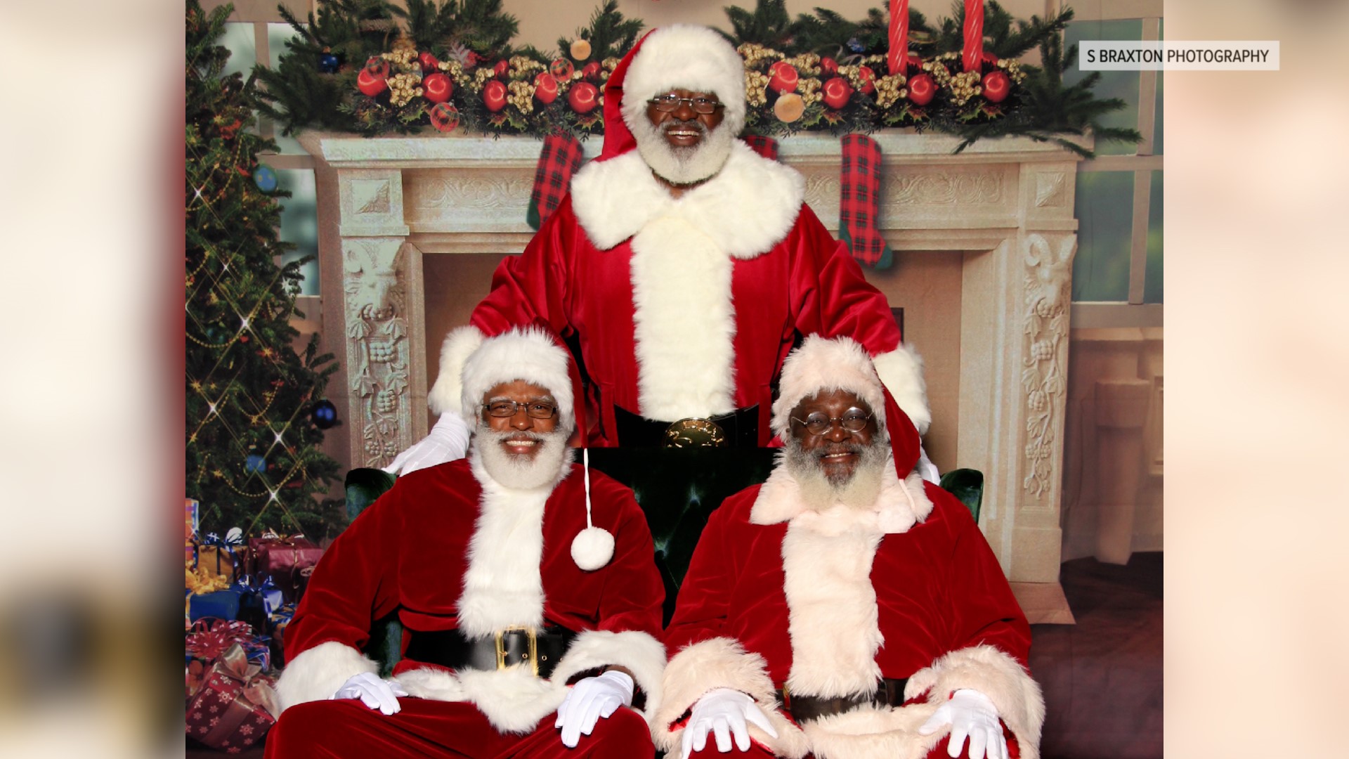 According to a survey by the nonprofit, National Santa, white people make up 75% of Santas, while Black people account for less than 1%.