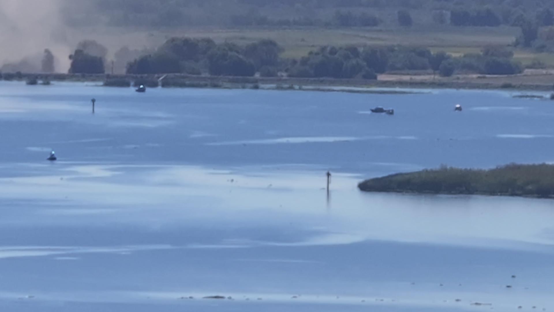 Boat went airborne before deadly San Joaquin River crash, witness says