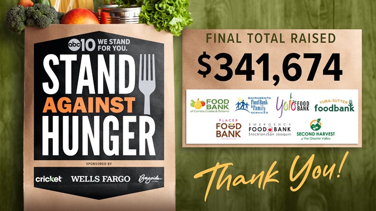 ABC10 and Wells Fargo take a Stand Against Hunger