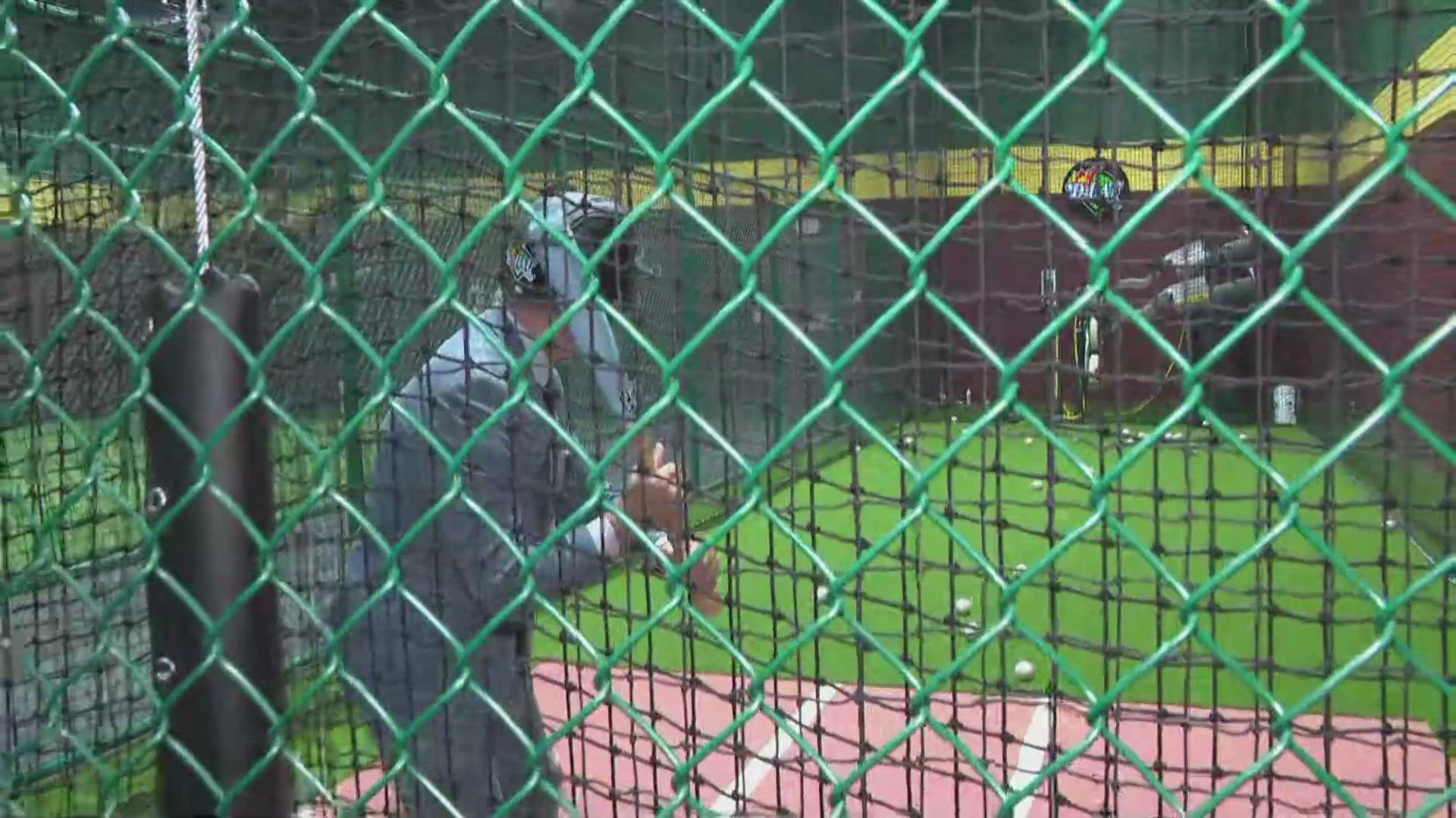 ABC10's Mark S. Allen is kicking off the morning in Elk Grove at the batting cages, getting a few practice swings in. 