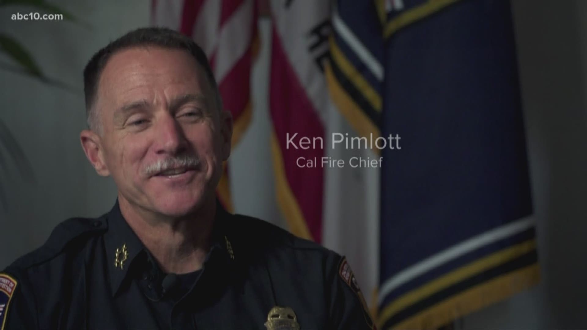 In a wide-ranging interview on the eve of his retirement, CAL FIRE Chief Ken Pimlott reflected on his three decades with the agency and talked about the more recent rise in mega-fires, which he said is a clear product of climate change.