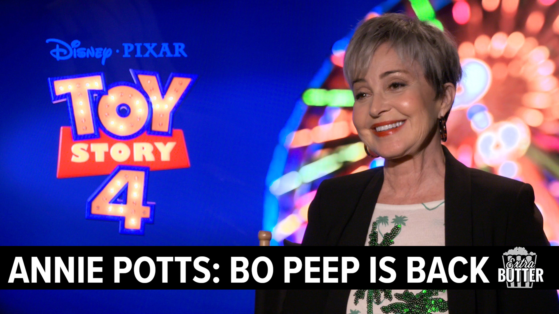 Annie Potts is back in 'Toy Story 4' as Bo Peep makes her return in the Pixar sequel. Annie talks about the new Bo Peep, along with 'Pretty in Pink.' Mark S. Allen also asks her if she is team Woody or team Buzz.