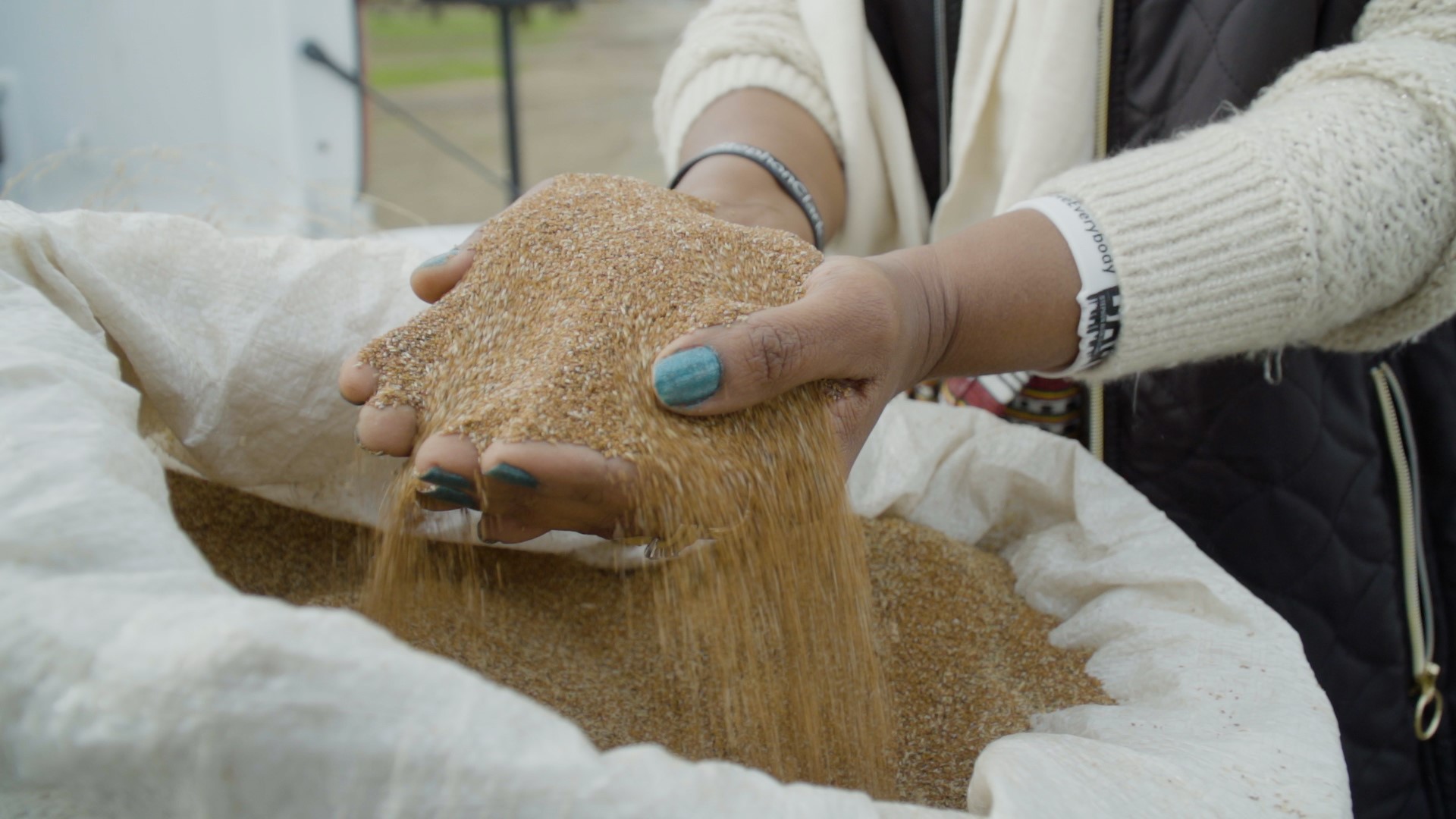 The owner of Queen Sheba in Sacramento uses the Ethiopian grain teff in her cooking. It’s a gluten-free gain, high in iron and fiber.