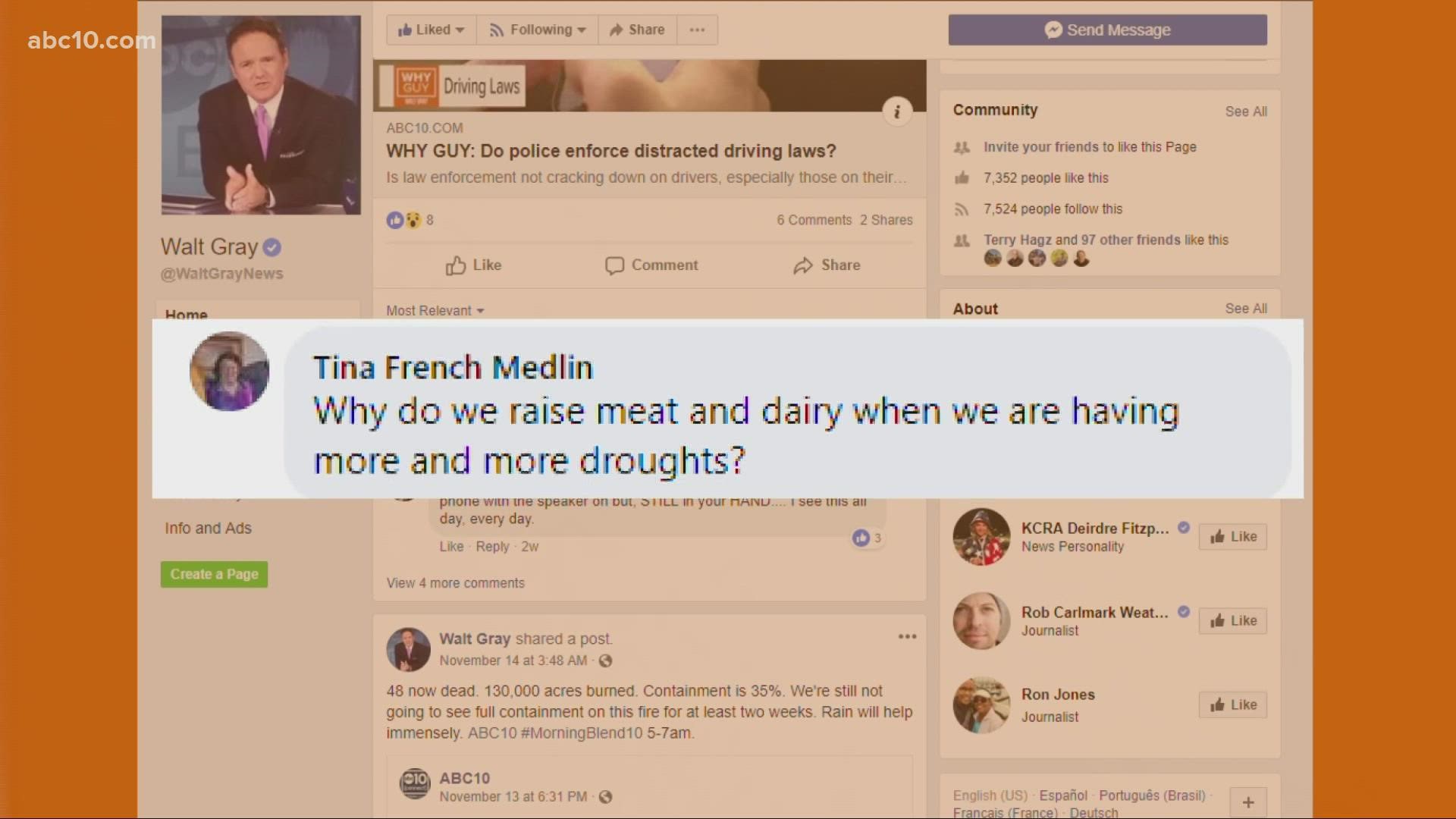 In today's edition of Why Guy, Walt Gray answers a viewer's question about why California raises meat and dairy.