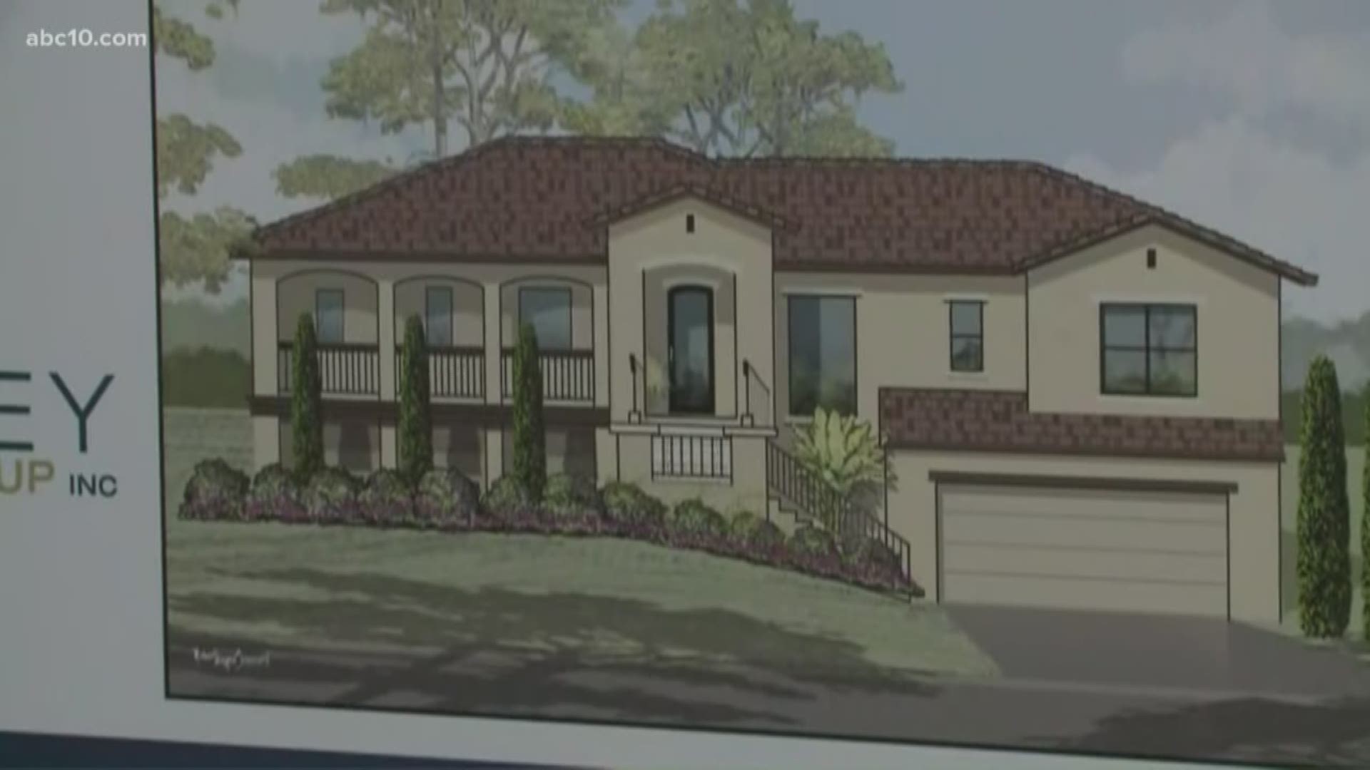 Mark S. Allen is live in Cameron Park where St. Jude Children's Hospital is about to build somebody a dream home.