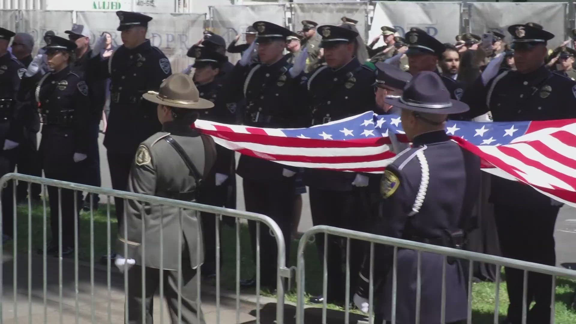 Here's how Sacramento is honoring police officers during National Police Week.