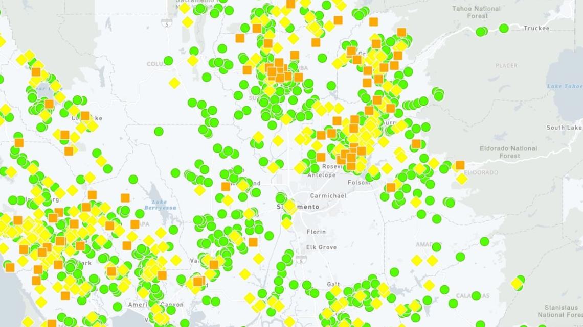 California Power Outages Tracking blackouts across the state