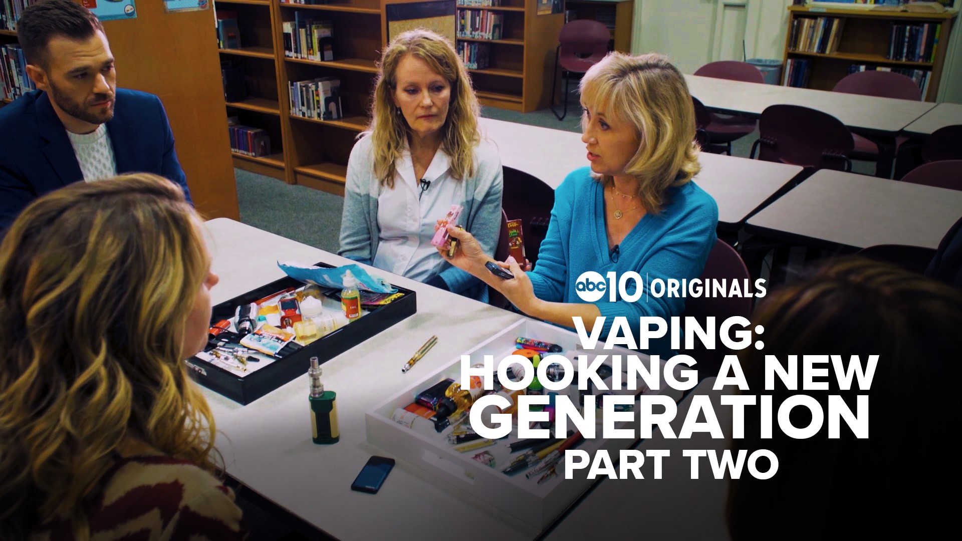 Parents and teachers work to disseminate information to try to curb the vaping epidemic in Sacramento schools.