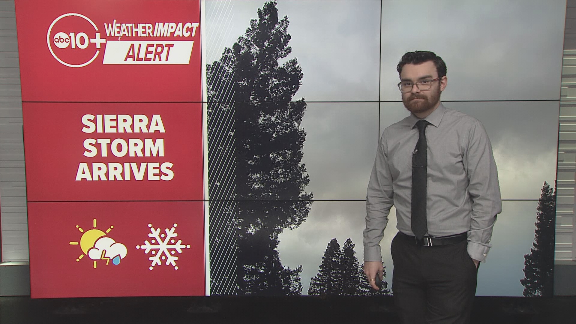 Next storm system pushes into Northern California with heavy Sierra ...