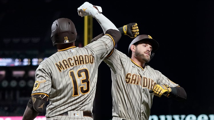 Padres beat Giants by playing long and short game; Rogers twins make  history - The San Diego Union-Tribune