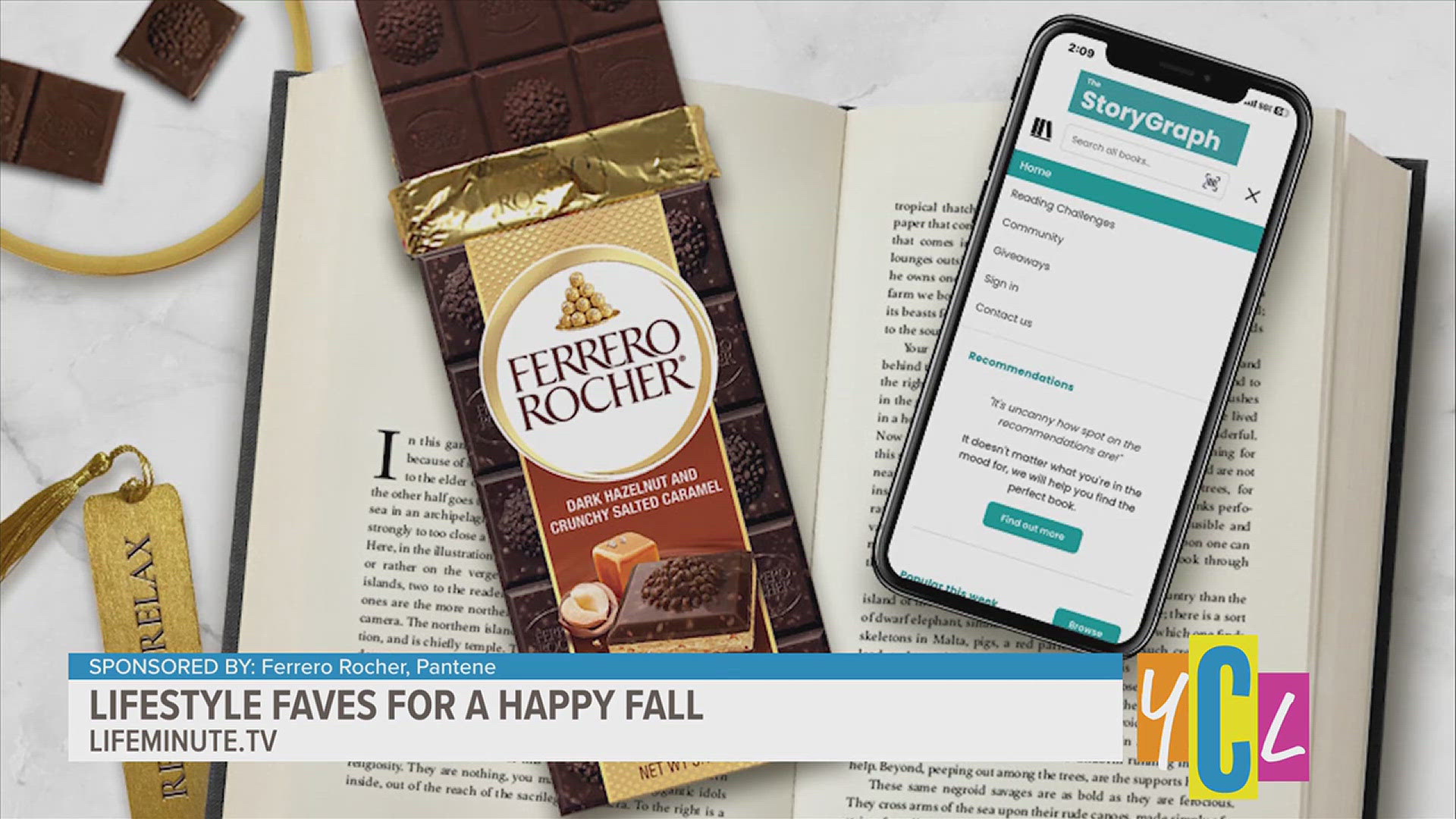 Whether it’s nestling up to a good book with chocolate or indulging in a little self-care, we check out all things Fall related. Sponsors: Ferrero Rocher & Pantene.