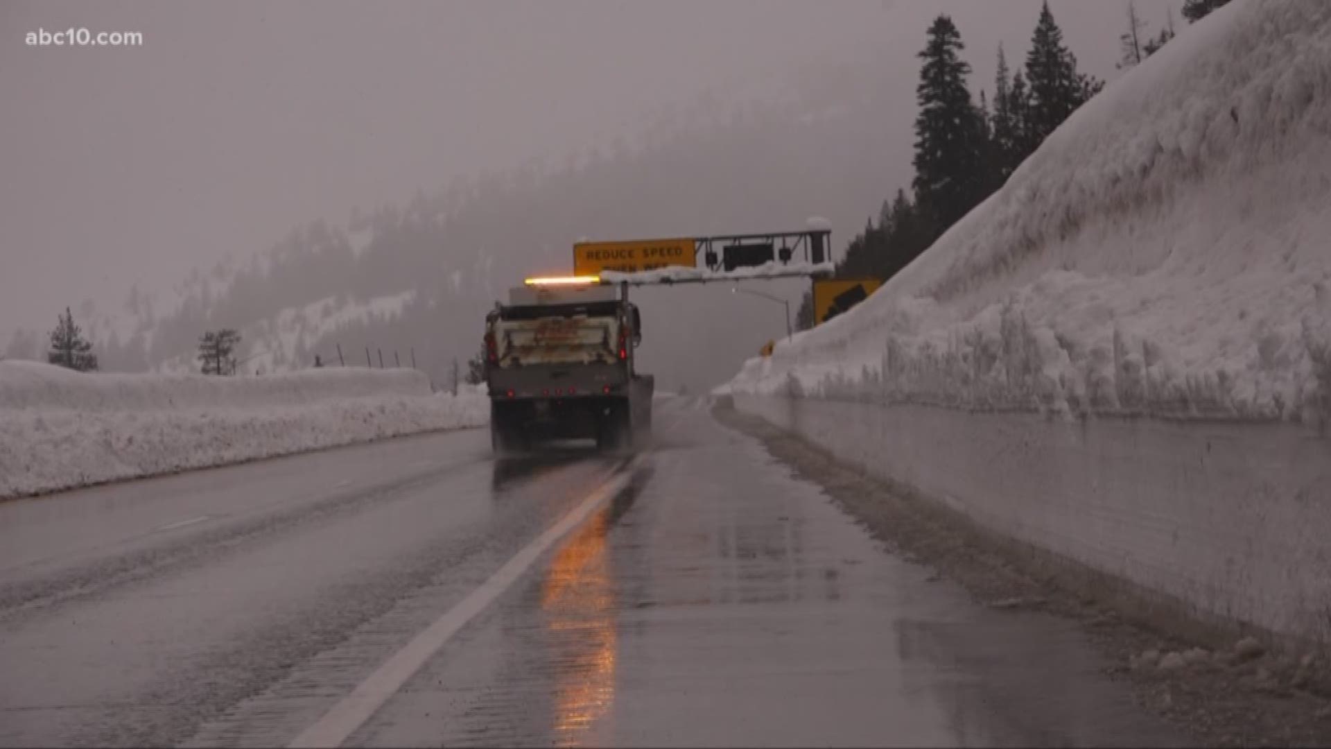 It has been a very difficult month for Caltrans trying to keep the roads open. The snow continues to fall and because of it Interstate 80 has been shut down from Colfax all the way to the Nevada state line. Here's how crews have been dealing with it.