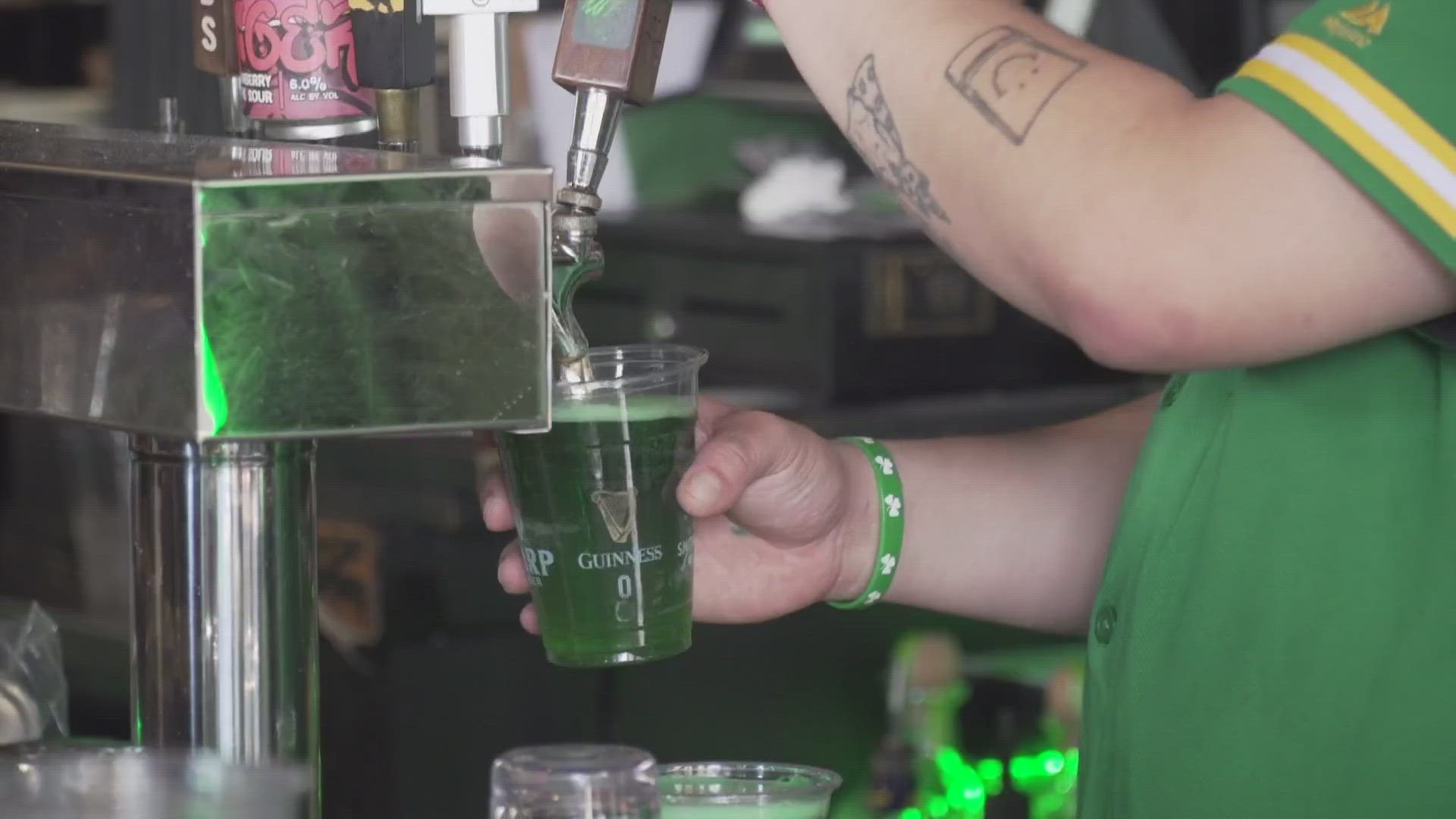 Old Sacramento pubs are serving up green beer and appetizers throughout the weekend.