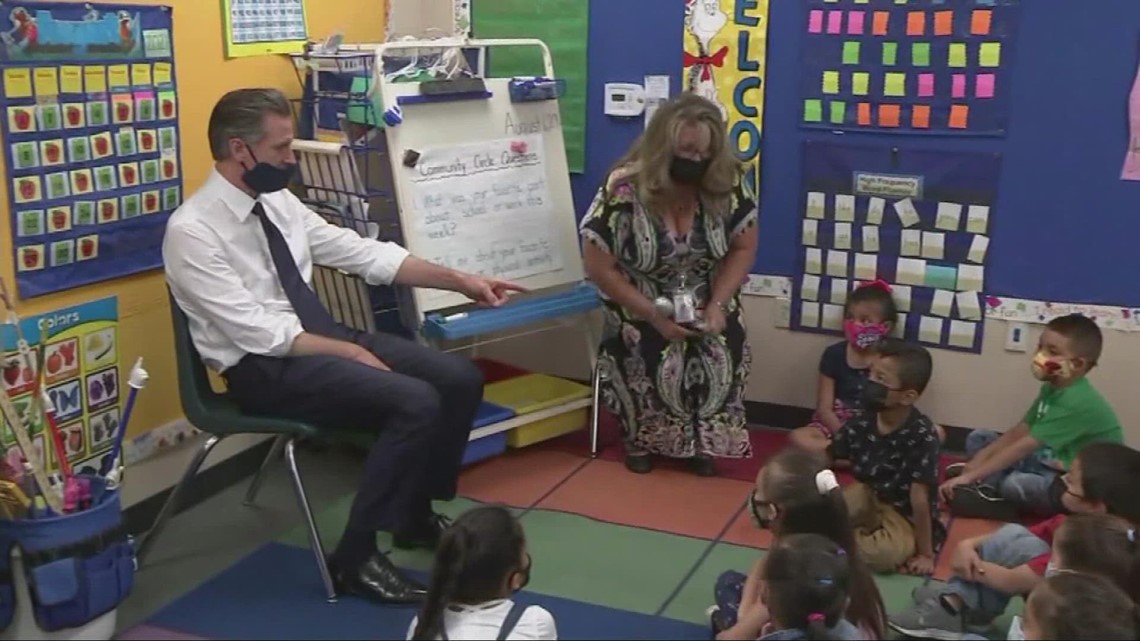Newsom passes dozens of new bills including mandatory kindergarten