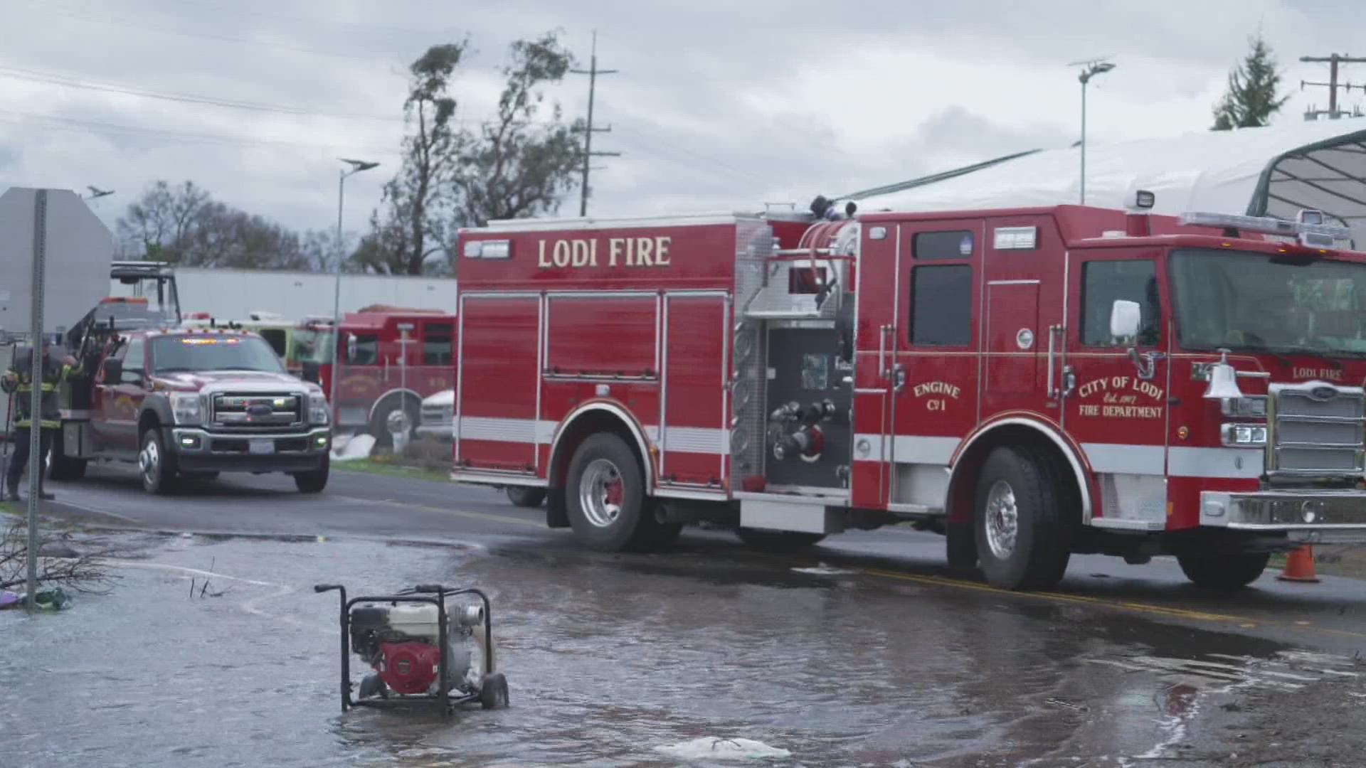 Multiple agencies have been responding to calls for residents who have had to evacuate their homes due to localized flooding.