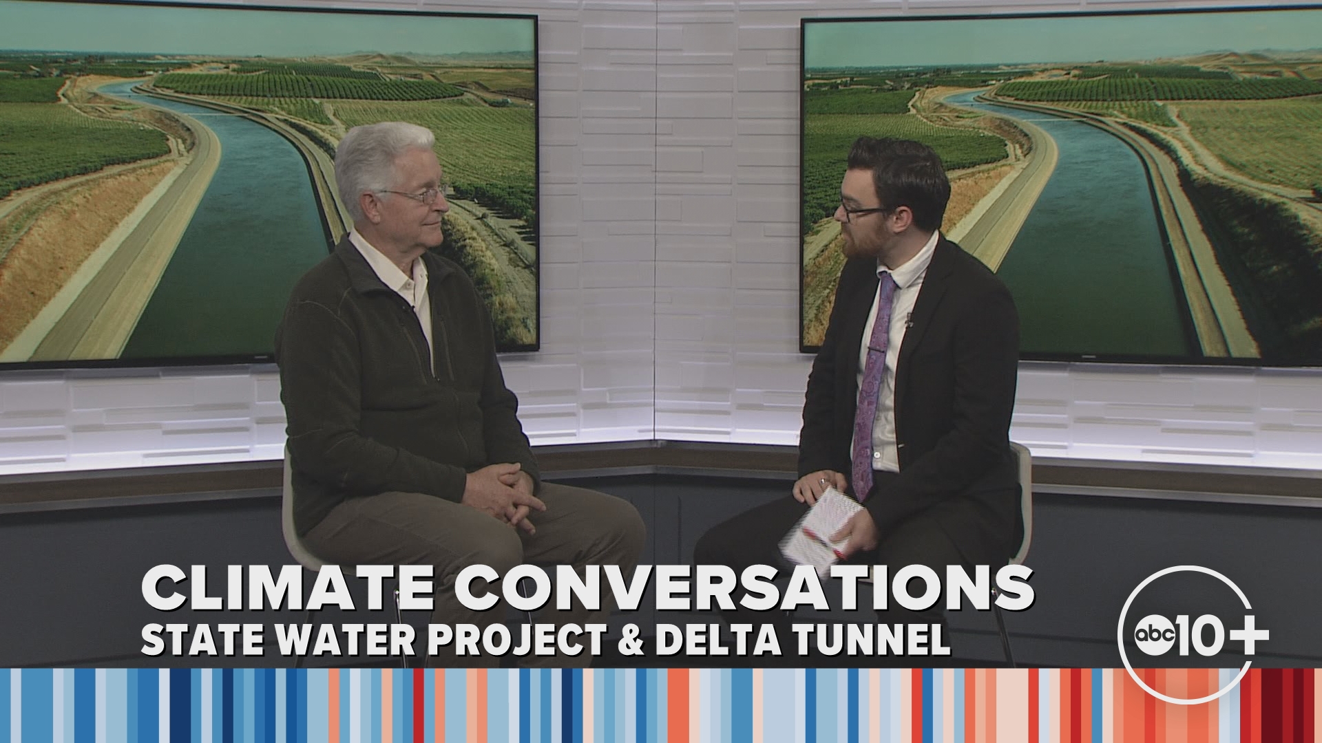In this Climate Conversation, Tony Meyers sits down with ABC10 to discuss the State Water Project, the future of water transport, and the latest on the Delta Tunnel.